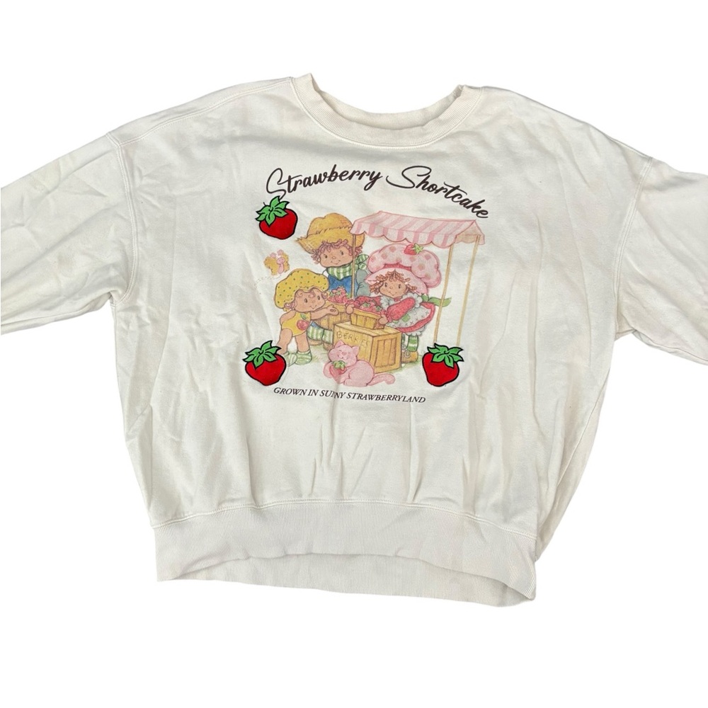 Strawberry Shortcake Sweatshirt Embroidered